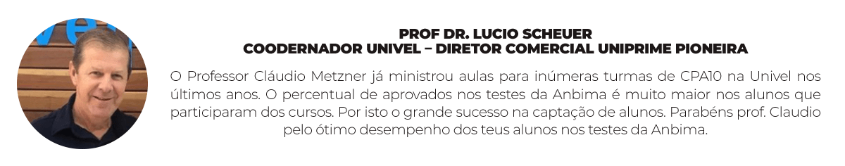 PROF DR LUCIO SCHEUER